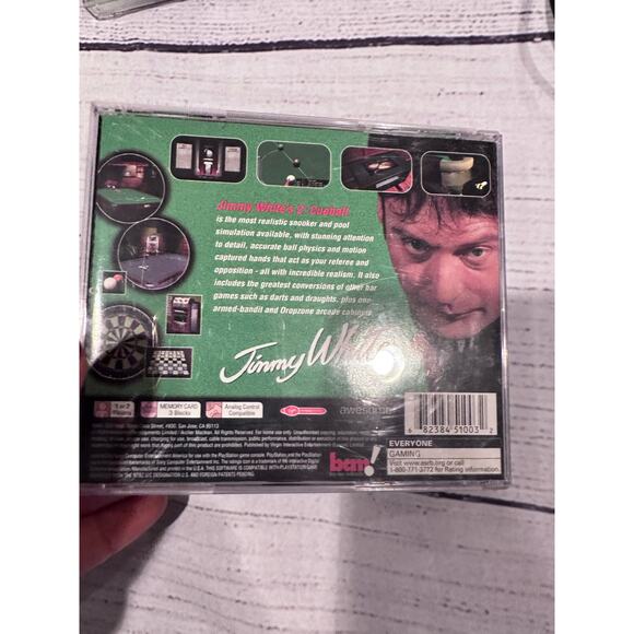 Jimmy White's 2 Cueball Playstation Game - Picture 2 of 3